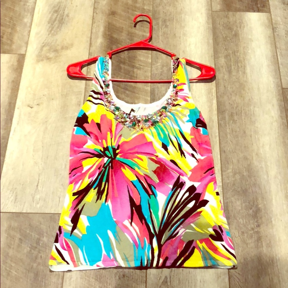 Bright colorful gorgeous cache tank